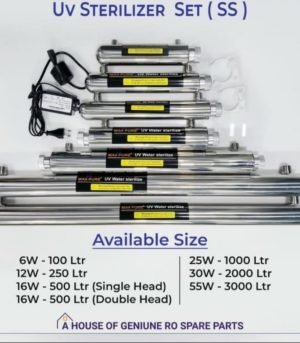 Uv sterilizer set